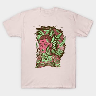 Pink Mint Jupiter Cries T-Shirt